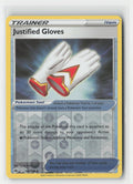Justified Gloves Reverse Holo Chilling Reign 143/198 UC Pokemon NM