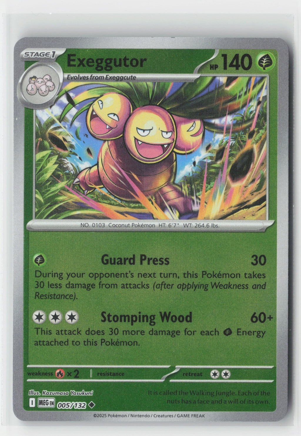 Exeggutor - Reverse Holo ME01: Mega Evolution MEG 005/132