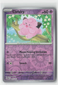 Clefairy Reverse Holo SV: Scarlet & Violet 151 MEW 035/165 Pokemon TCG
