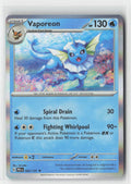 Vaporeon Holo Holo Prismatic Evolutions 022/131 R Pokemon NM