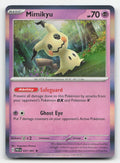 Mimikyu Reverse Holo Paldean Fates 037/091 R Pokemon NM