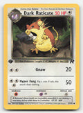 Dark Raticate 1st Edition Team Rocket 51/82 C Pokemon LP