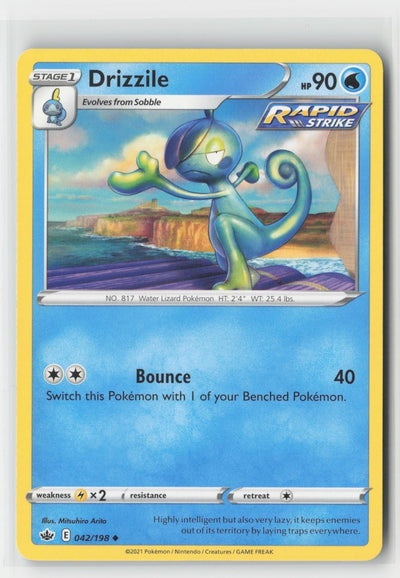Drizzile Chilling Reign 042/198 UC Pokemon LP