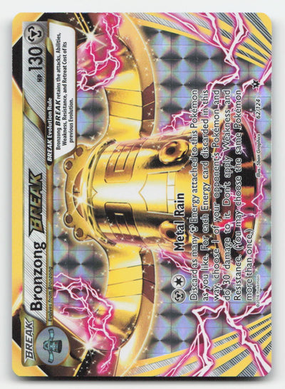Bronzong BREAK Holo Fates Collide 62/124 BREAK Rare Pokemon NM