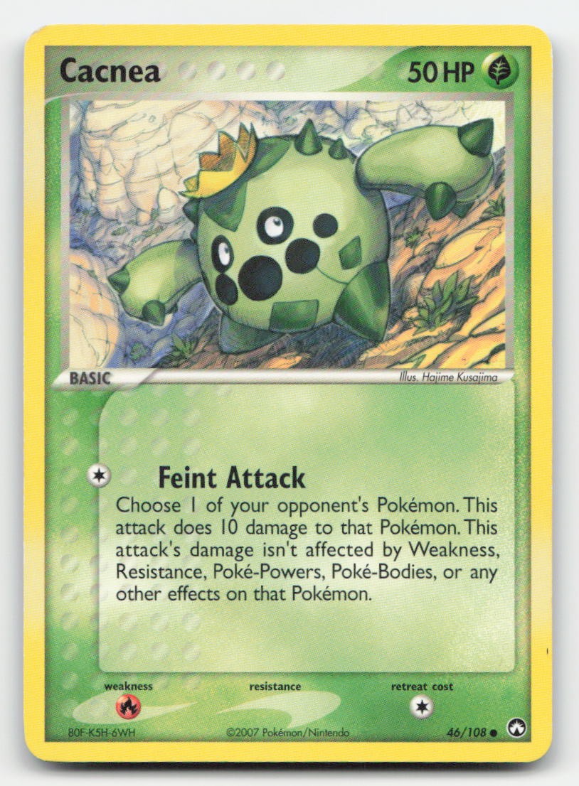 Cacnea Power Keepers 46/108 C Pokemon MP