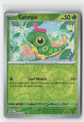 Caterpie Reverse Holo SV: Scarlet & Violet 151 MEW 010/165 Pokemon TCG