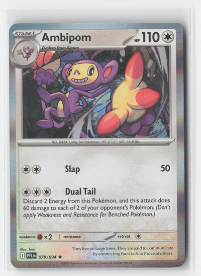 Ambipom Holo Phantasmal Flames 079/094 R Pokemon NM