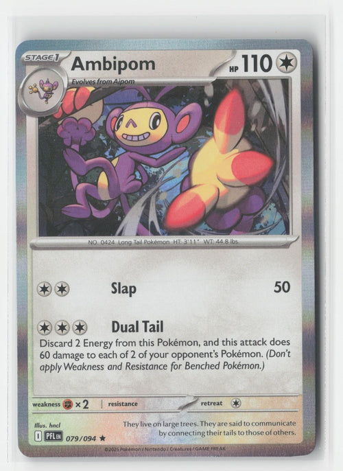 Ambipom Holo Phantasmal Flames 079/094 R Pokemon NM