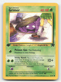 Grimer 1st Edition Team Rocket 57/82 C Pokemon LP