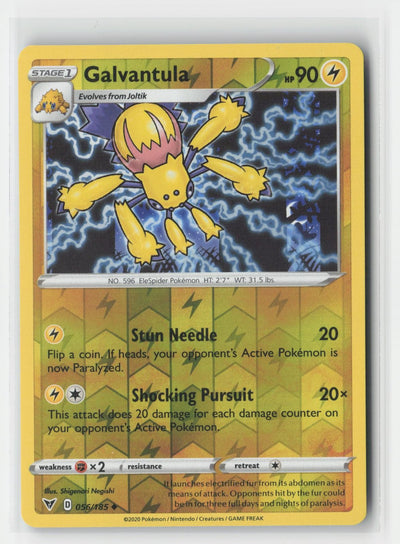 Galvantula Vivid Voltage 056/185 UC Pokemon Reverse Holo NM