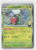 Cynthia's Roserade Holo Destined Rivals 008/182 R Pokemon NM