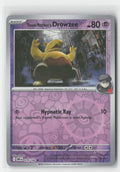 Team Rocket's Drowzee Reverse Holo Destined Rivals 079/182 C Pokemon NM
