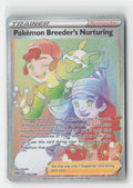 Pokemon Breeder's Nurturing (Secret) Holo SWSH03: Darkness Ablaze SWSH03 195/189
