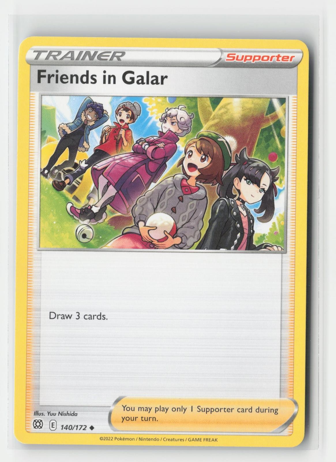 Friends in Galar Brilliant Stars 140/172 UC Pokemon LP
