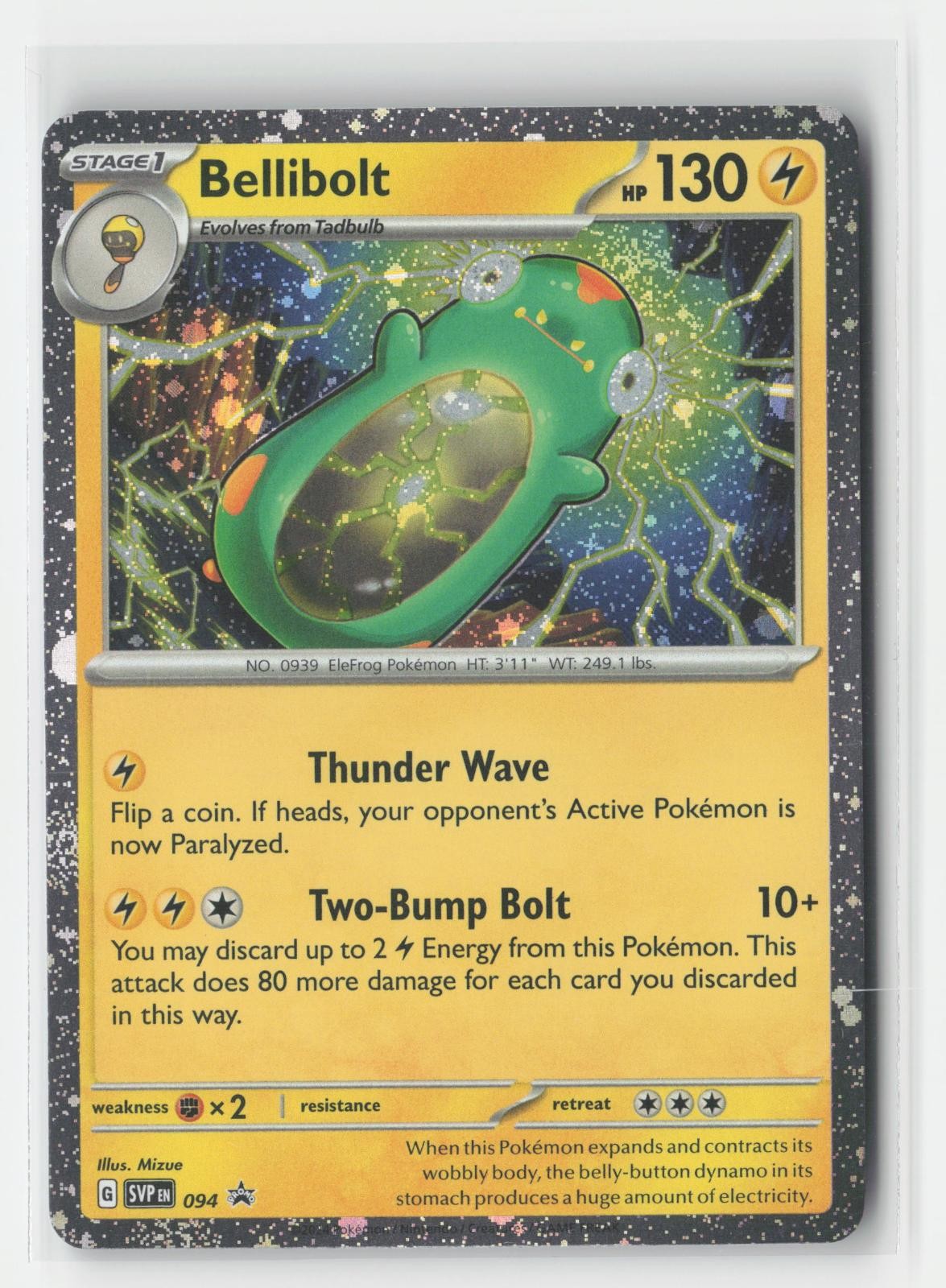 Bellibolt Holo Holo Scarlet & Violet Promo 094 P Pokemon NM