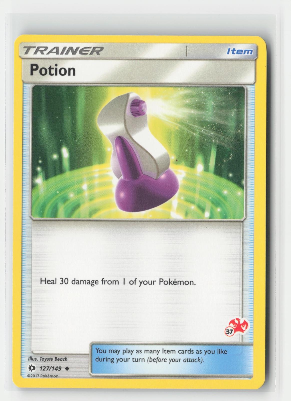 Potion (#37 Charizard Stamped) Battle Academy 127/149 P Pokemon MP