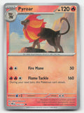 Pyroar (Master Ball Pattern) Prismatic Evolutions 016/131 UC Pokemon LP