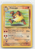 Primeape Unlimited Jungle 43/64 UC Pokemon DMG