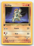 Machop 1st Edition Team Rocket 59/82 C Pokemon NM