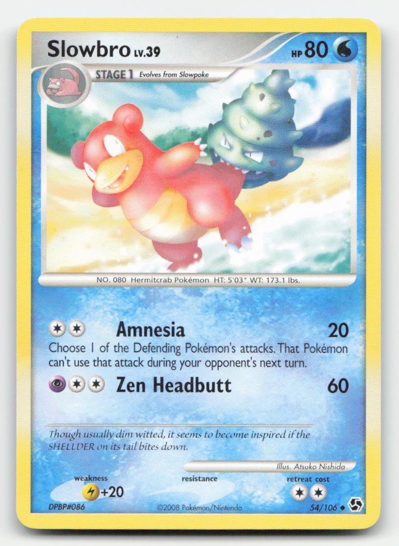 Slowbro Great Encounters 54/106 UC Pokemon HP