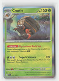 Crustle Holo Destined Rivals 012/182 R Pokemon NM