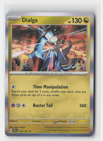 Dialga Holo Surging Sparks 135/191 R Pokemon NM
