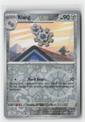 Klang Reverse Holo Black Bolt 062/086 C Pokemon NM