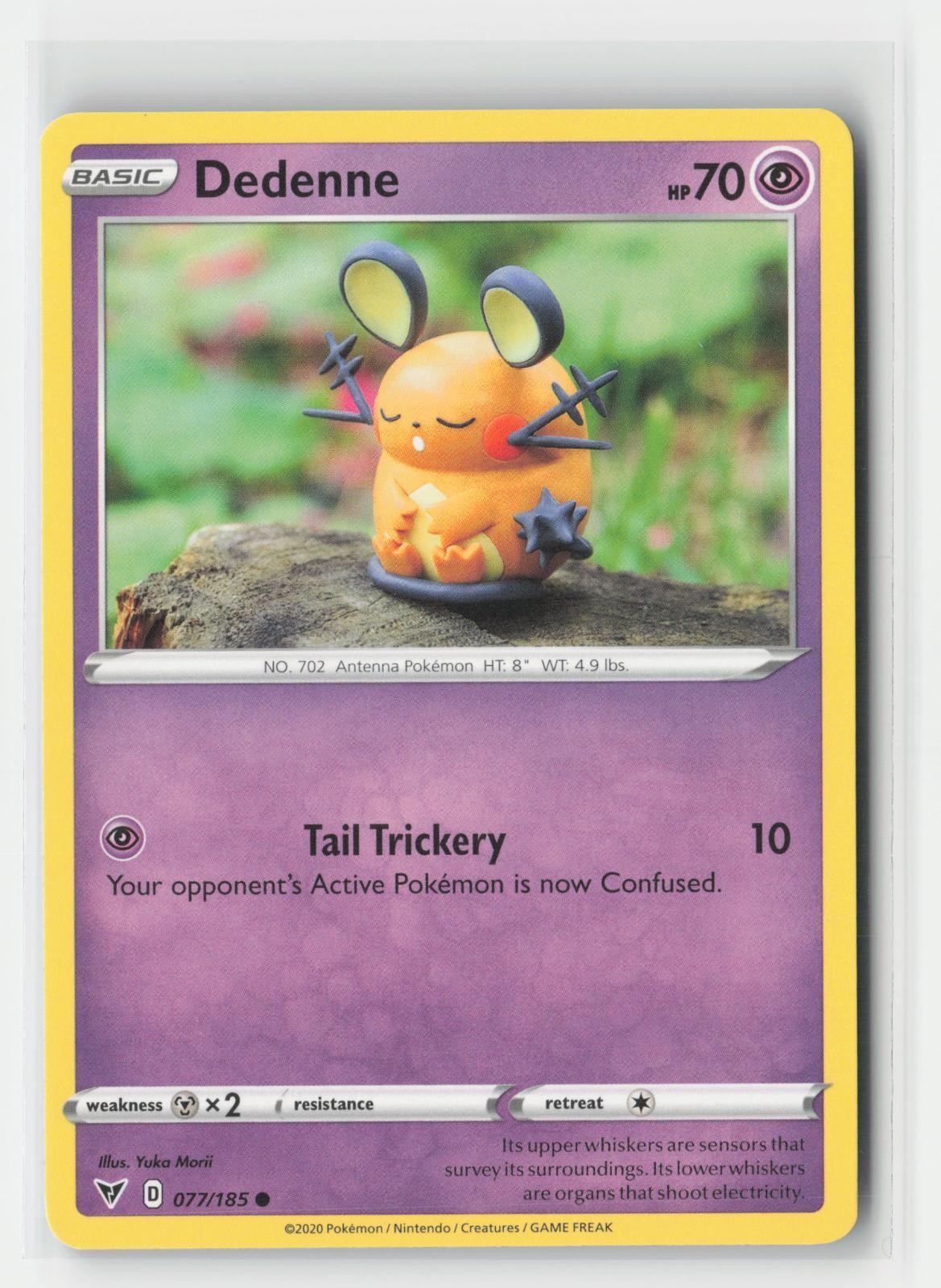Dedenne Vivid Voltage 077/185 C Pokemon NM