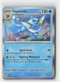 Vaporeon Holofoil SV: Scarlet & Violet 151 MEW 134/165 Pokemon TCG