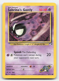 Sabrina's Gastly Unlimited Gym Heroes 93/132 C Pokemon MP