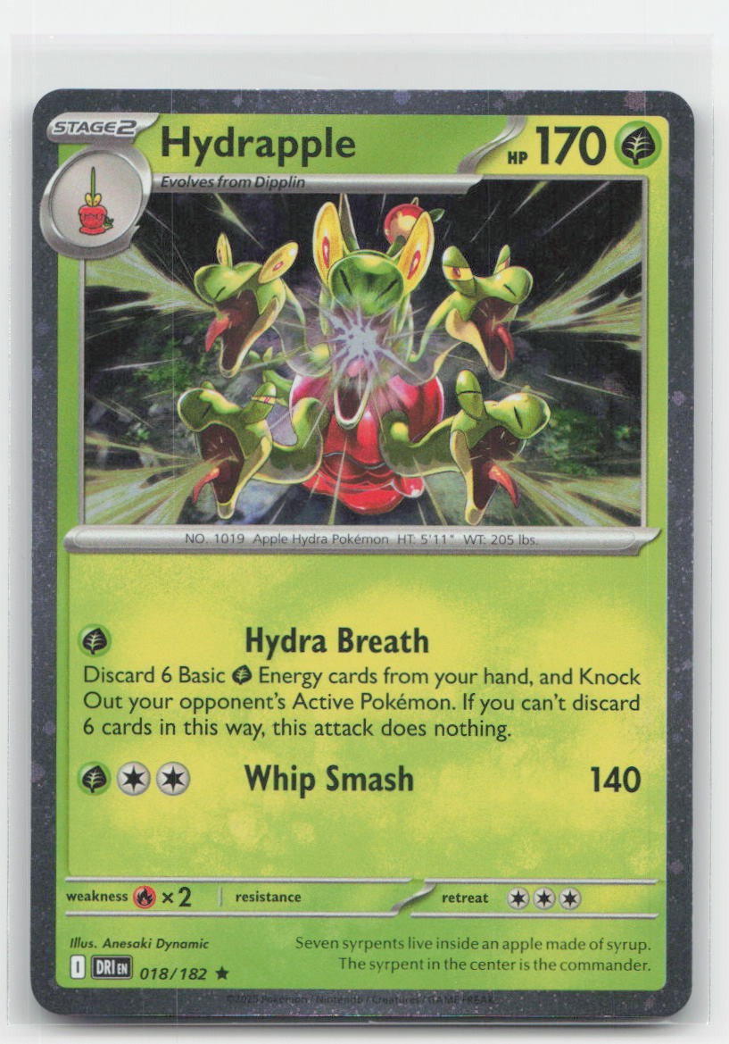 Hydrapple (Cosmos Holo) Holo Miscellaneous Cards & Products 018/182 R Pokemon LP