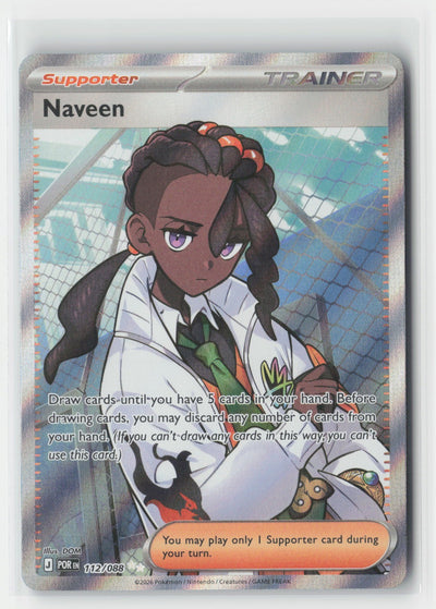 Naveen Holo ME03: Perfect Order POR 112/088 Pokemon TCG