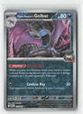Team Rocket's Golbat Reverse Holo Destined Rivals 121/182 UC Pokemon NM