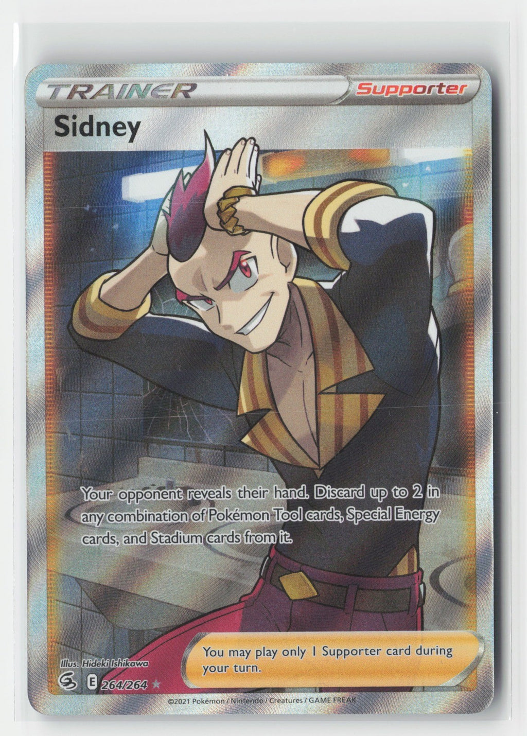 Sidney (Full Art) Holo SWSH08: Fusion Strike SWSH08 264/264