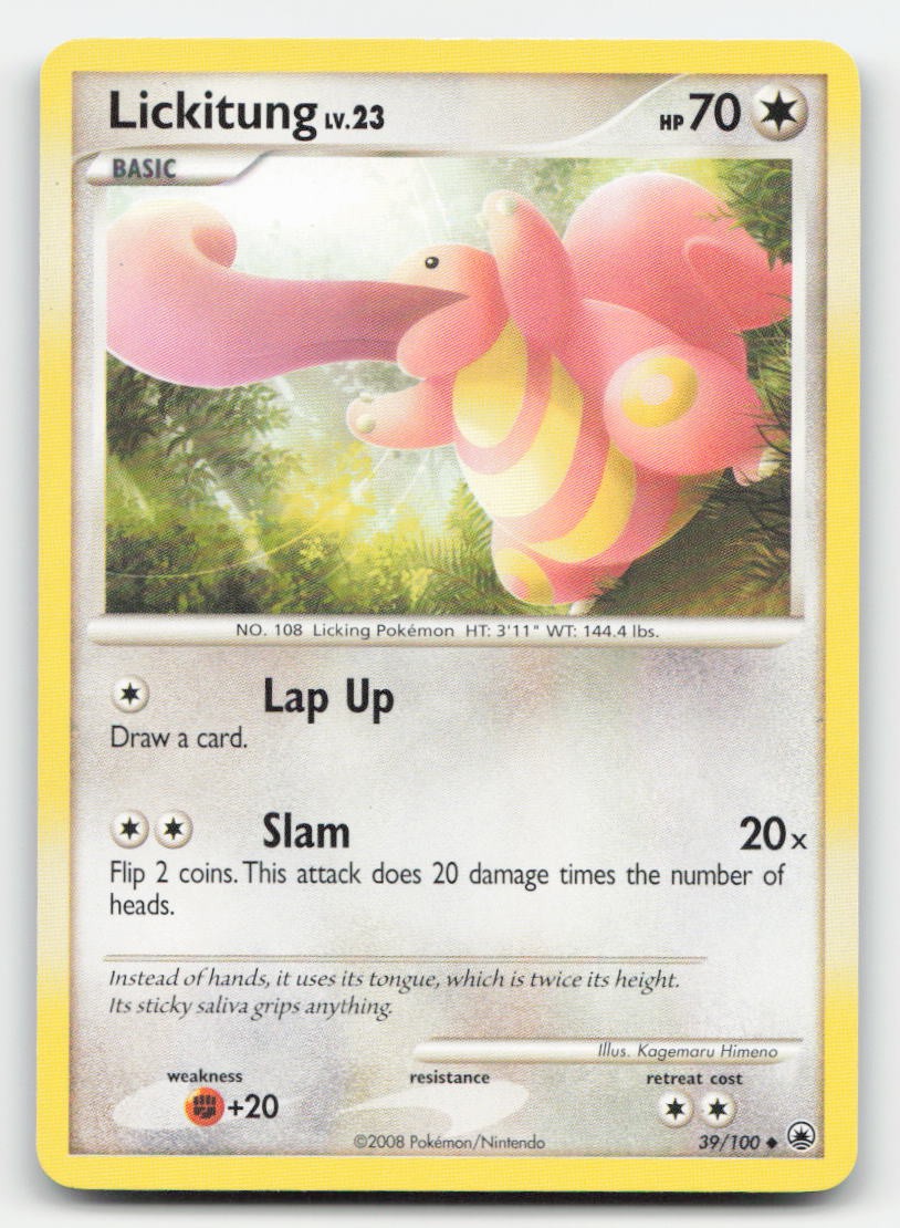 Lickitung Majestic Dawn 39/100 UC Pokemon LP