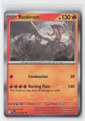 Reshiram Holofoil ME02: Phantasmal Flames PFL 017/094 Pokemon TCG