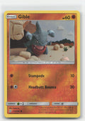Gible Reverse Holo Unified Minds 112/236 C Pokemon LP