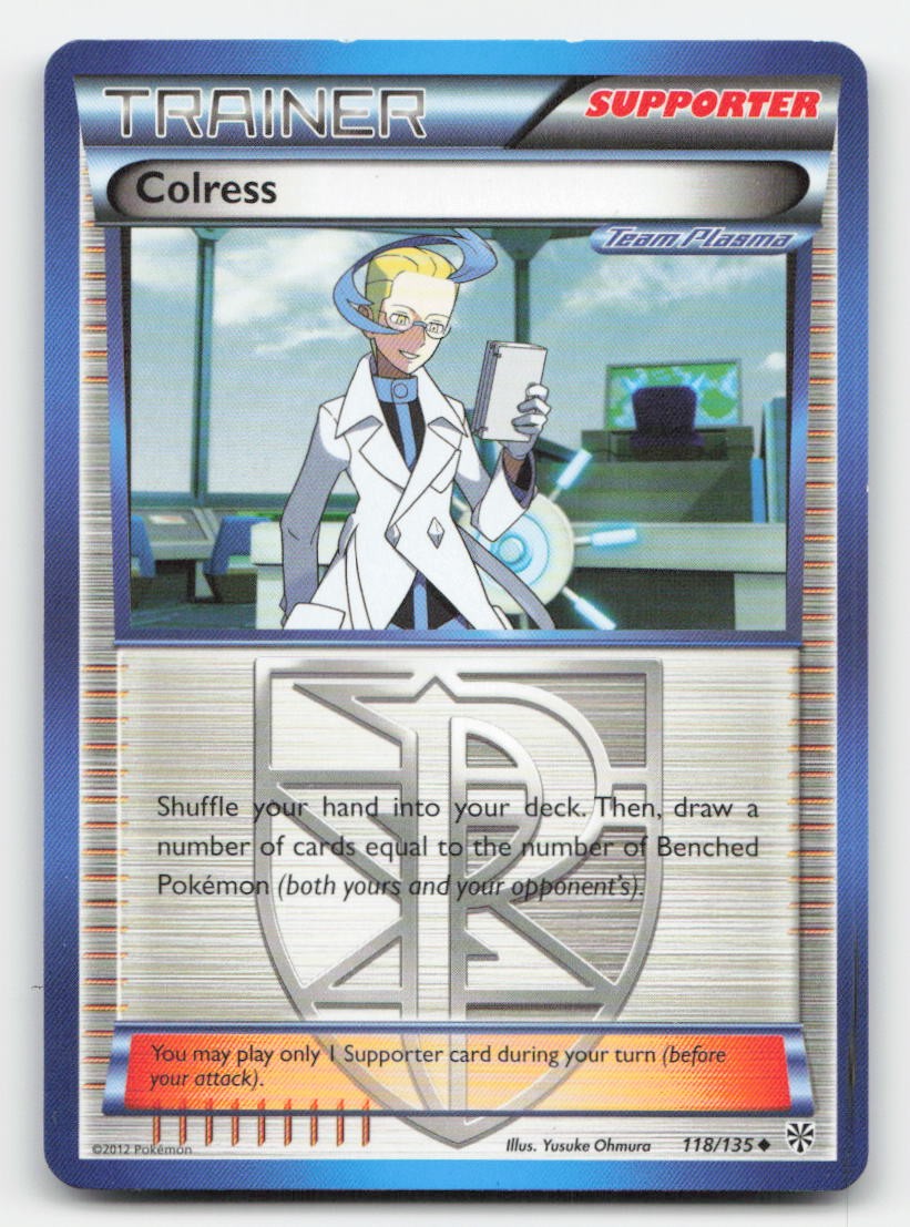 Colress Plasma Storm 118/135 UC Pokemon MP