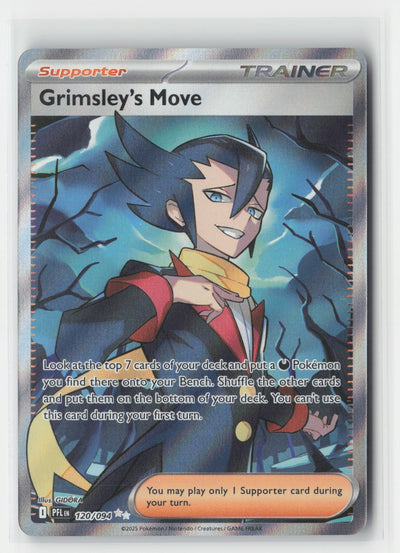 Grimsley's Move Holo ME02: Phantasmal Flames PFL 120/094 Pokemon TCG