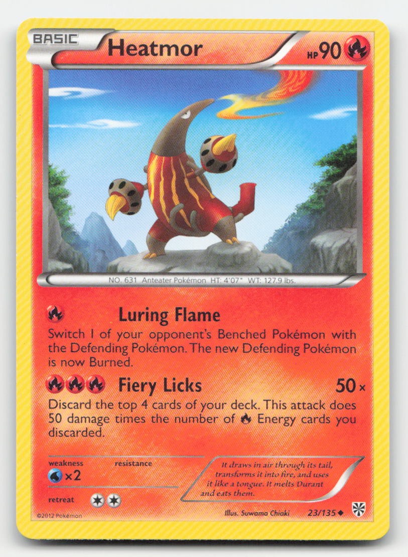 Heatmor Plasma Storm 23/135 UC Pokemon LP