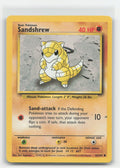 Sandshrew Base Set Unlimited 62/102 C Pokemon MP