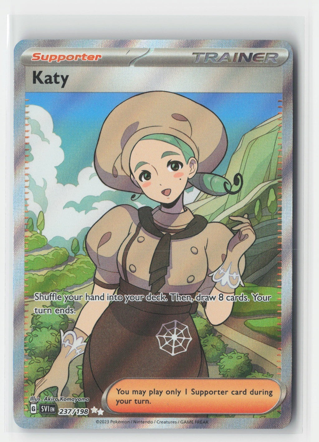 Katy Holo SV01: Scarlet & Violet Base Set SVI 237/198 Pokemon TCG