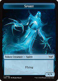 Spirit Token 0008 DSK #8 (Near Mint T) Magic: The Gathering: Duskmourn: House of Horror