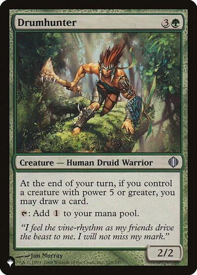 Drumhunter LIST #129/249 (Near Mint Uncommon) Magic: The Gathering: The List Reprints