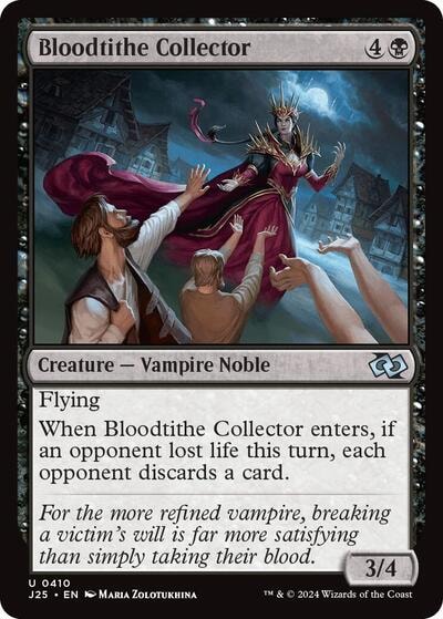 Bloodtithe Collector J25 #410 (Near Mint Uncommon) Magic: The Gathering: Foundations Jumpstart
