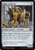 Eager Construct J25 #749 (Near Mint Common) Magic: The Gathering: Foundations Jumpstart