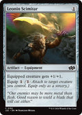 Leonin Scimitar J25 #152 (Near Mint Common) Magic: The Gathering: Foundations Jumpstart