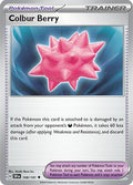 Colbur Berry Reverse Holofoil SSP #168/191 (Near Mint Uncommon) Pokemon: SV08: Surging Sparks