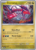 Eternatus Holofoil SSP #141/191 (Near Mint Rare) Pokemon: SV08: Surging Sparks