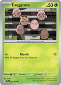 Exeggcute 002 191 SSP #002/191 (Near Mint Common) Pokemon: SV08: Surging Sparks